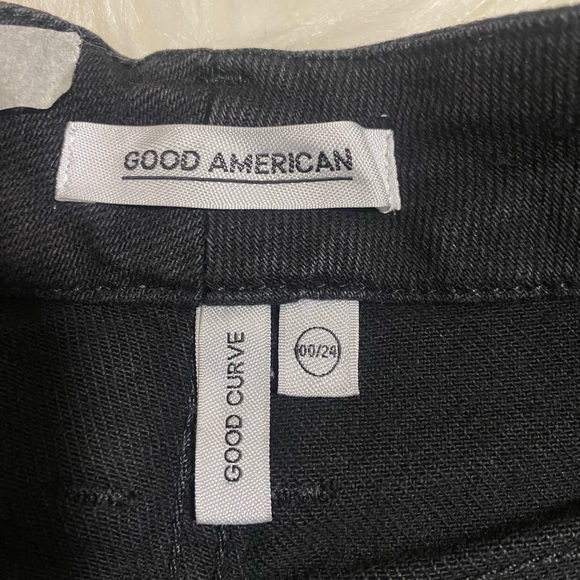 Good American Good Curve GCSKCH126S Black097 Skinny Jeans - Picture 6 of 9